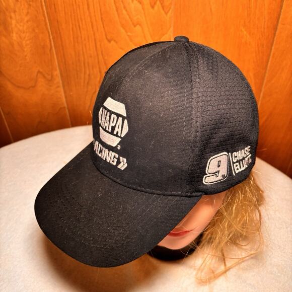 Chase Elliott #9 NAPA Racing Hat Black Adjustable NASCAR Cap Hendrick - Picture 4 of 7